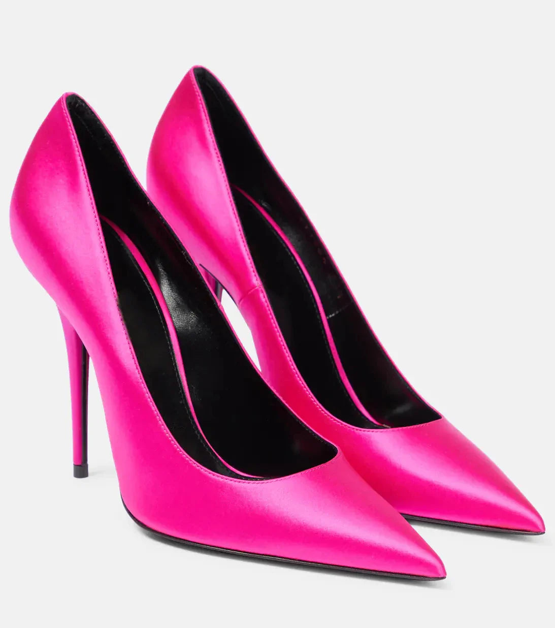 High Heel 12cm Blue Black Suede Women Pumps Super High Heels Sexy Pointed Toe Yellow Pink Satin Heels Womans Shoes 2025 SHOMICOBOUTIQUE