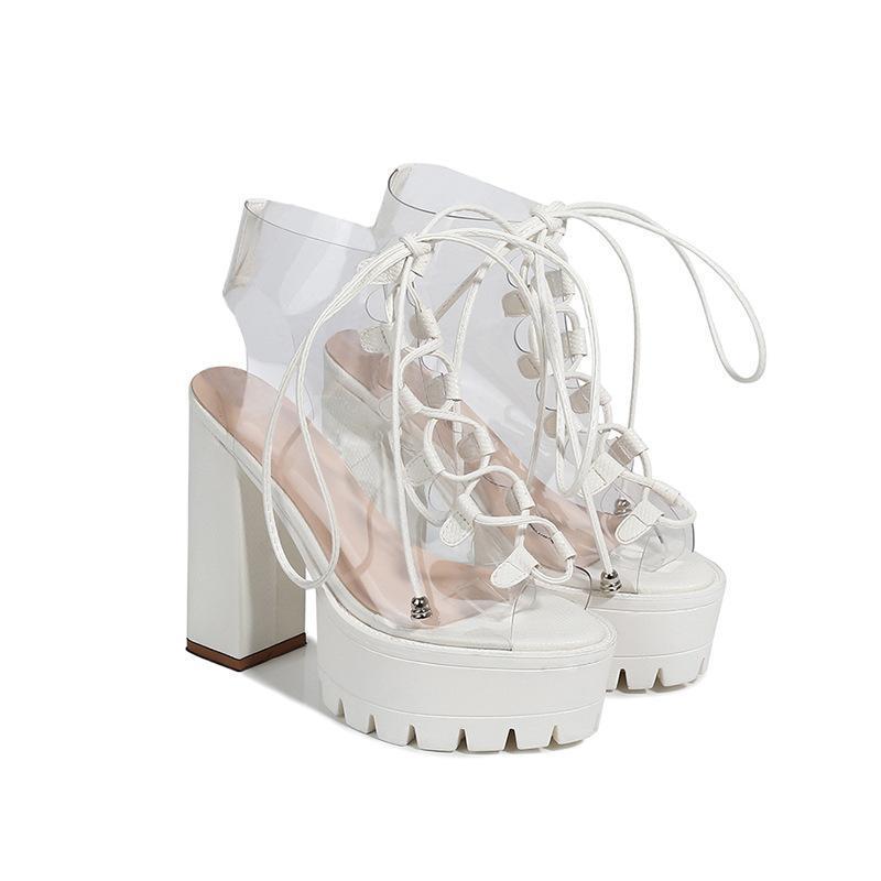 Hot Woman Wedding Shoes Women High Heels Summer Sandals FLIPSTYLEZLLC