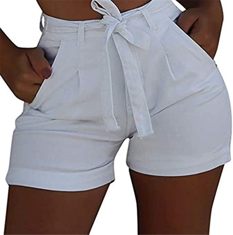 Women's Plus Size Net Red Ripped Denim Shorts FLIPSTYLEZLLC
