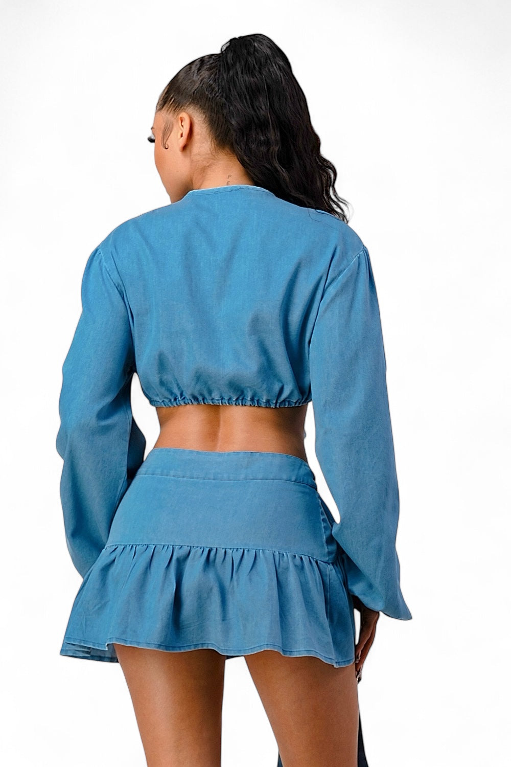 Denim Dreams Two-Piece Set The House of Stylez