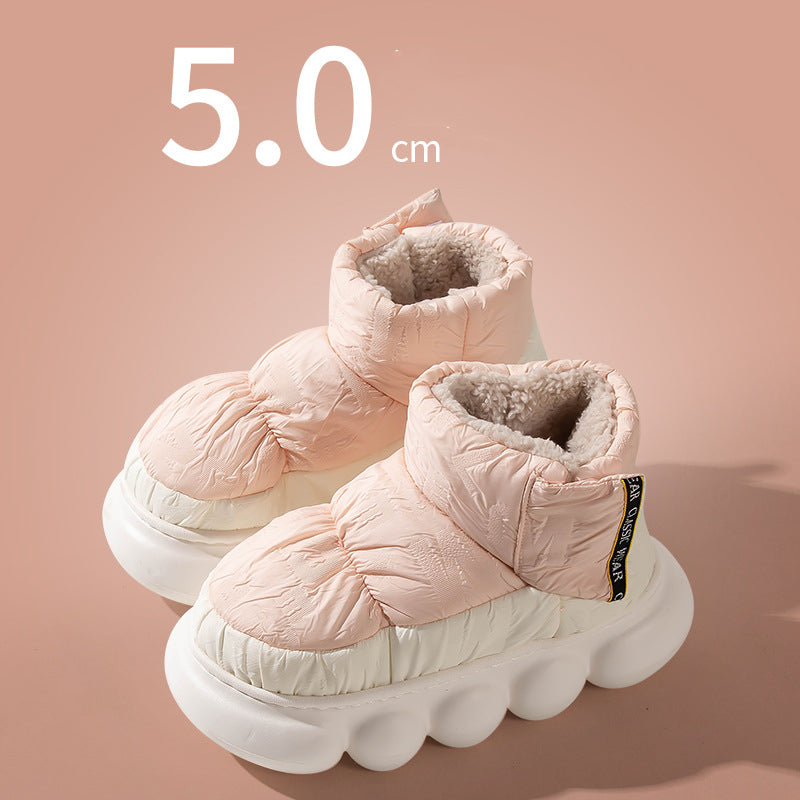 Women's Warm Down Ankle Boots | Breathable EVA Sole Winter Home Shoes Sarah Express