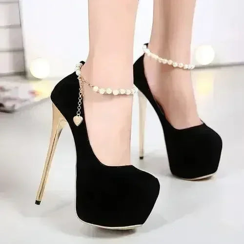 High Heel Platform Pumps - Comfort Stilettos - Work to Party Shoes Femstylo