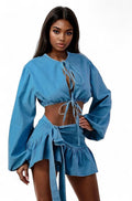 Denim Dreams Two-Piece Set The House of Stylez