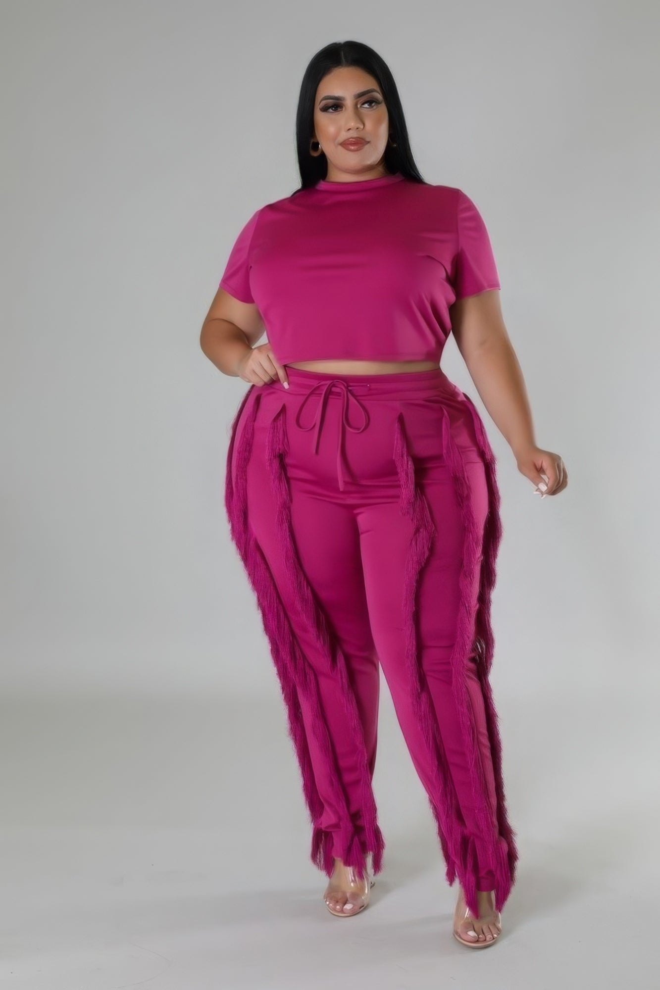 Crop Top Two-piece Set Selvanelle