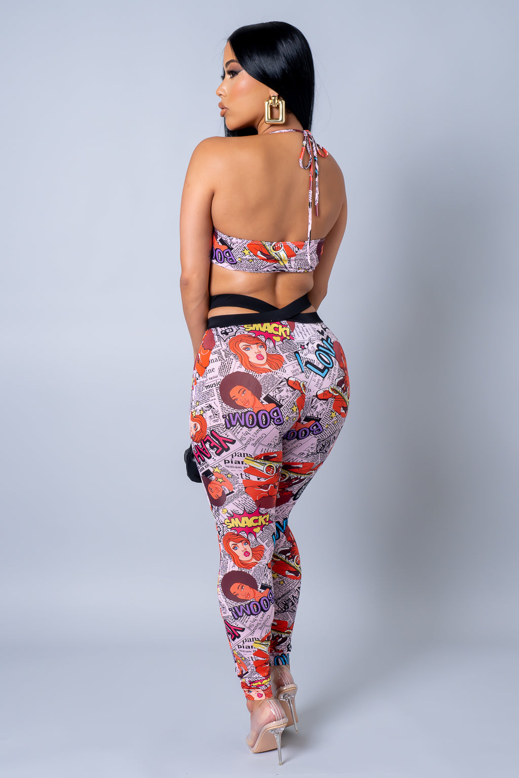 Cartoon News Smack Talk Pants Set S&E Retail Expo