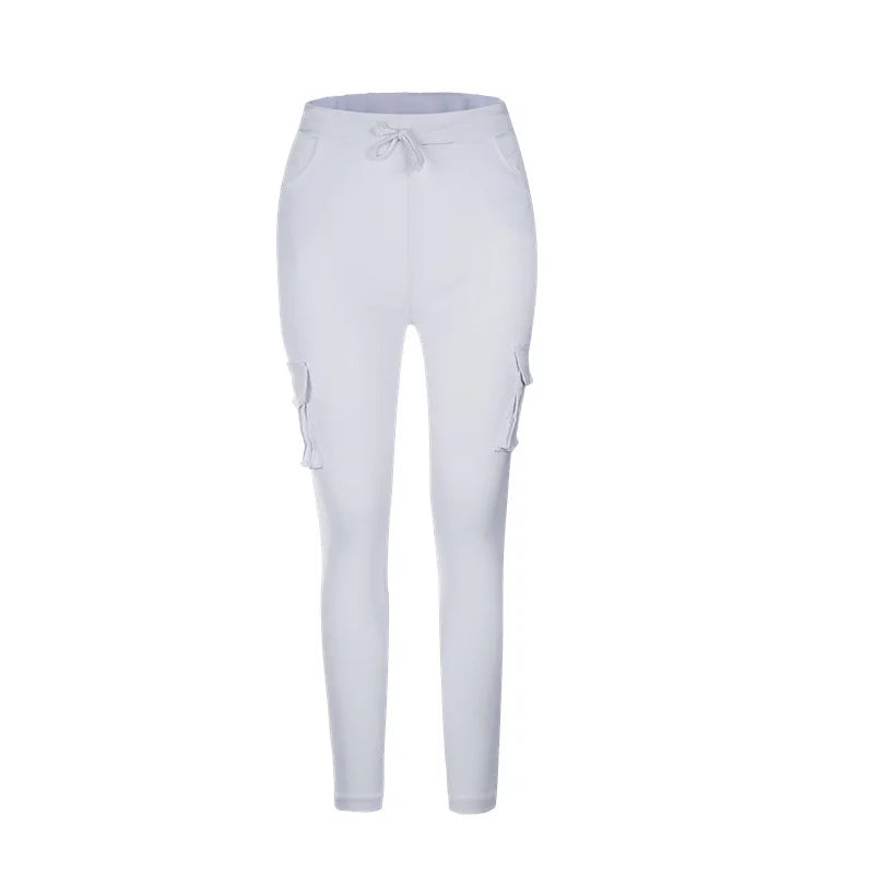 Elegant Elastic Women Pants Oversize Drawstring Long Pencil Pants nowadaysfashion