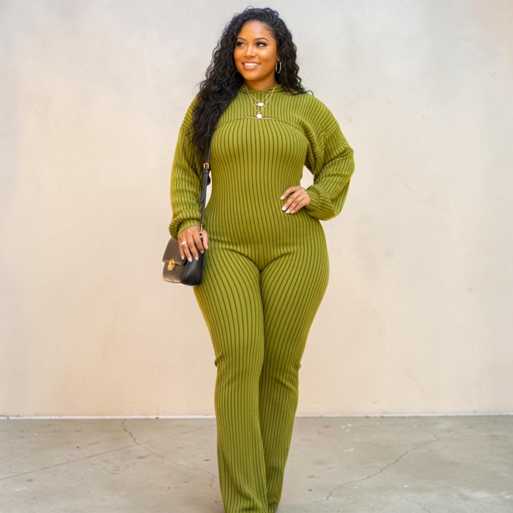 Women Plus Size 2 Piece Shrug Bodycon Jumpsuit Fabulously Dressed Boutique