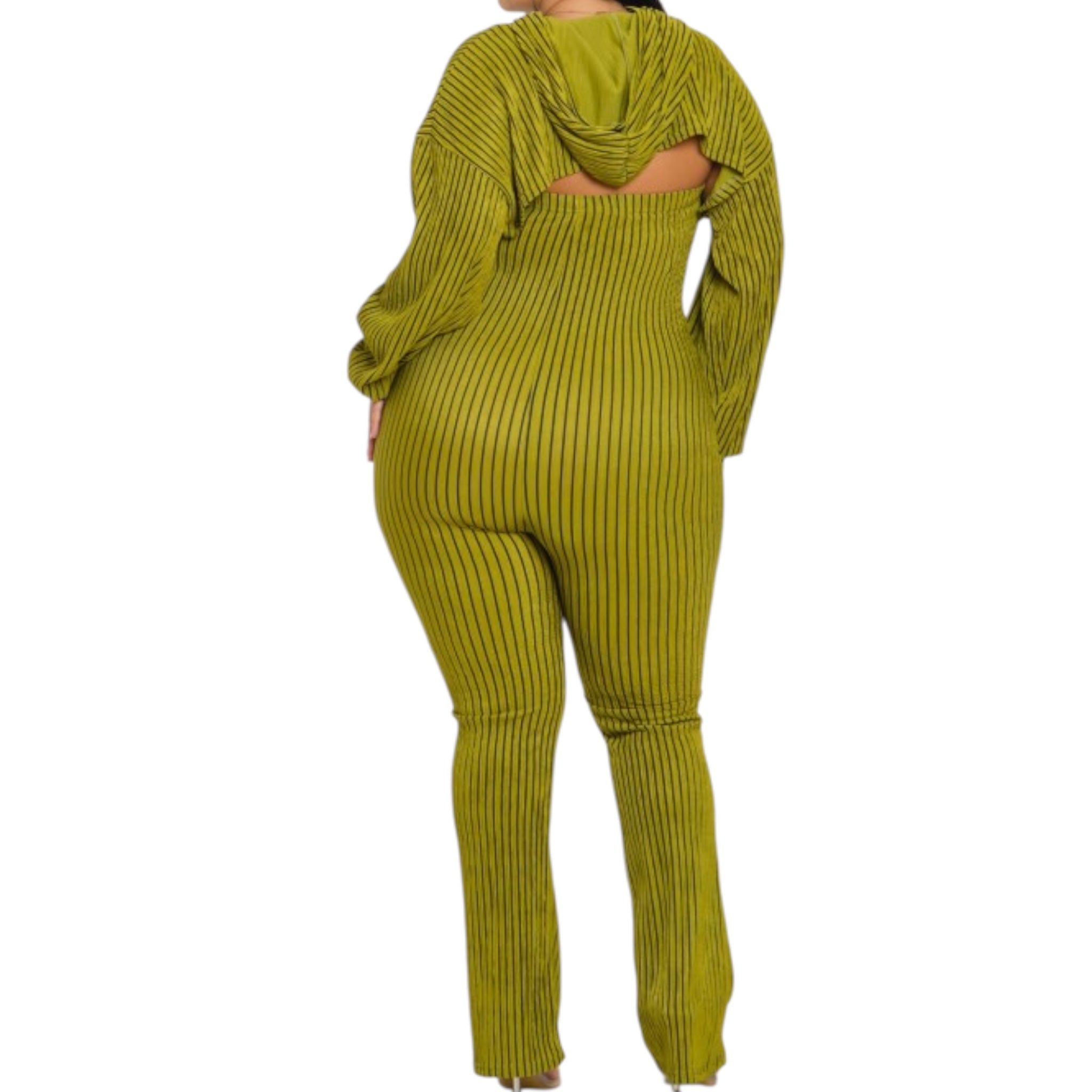 Women Plus Size 2 Piece Shrug Bodycon Jumpsuit Fabulously Dressed Boutique