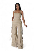 Cargo Jumpsuit The House of Stylez