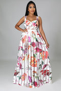 Bella Mesh Sleeveless Maxi Dress Fasheabe