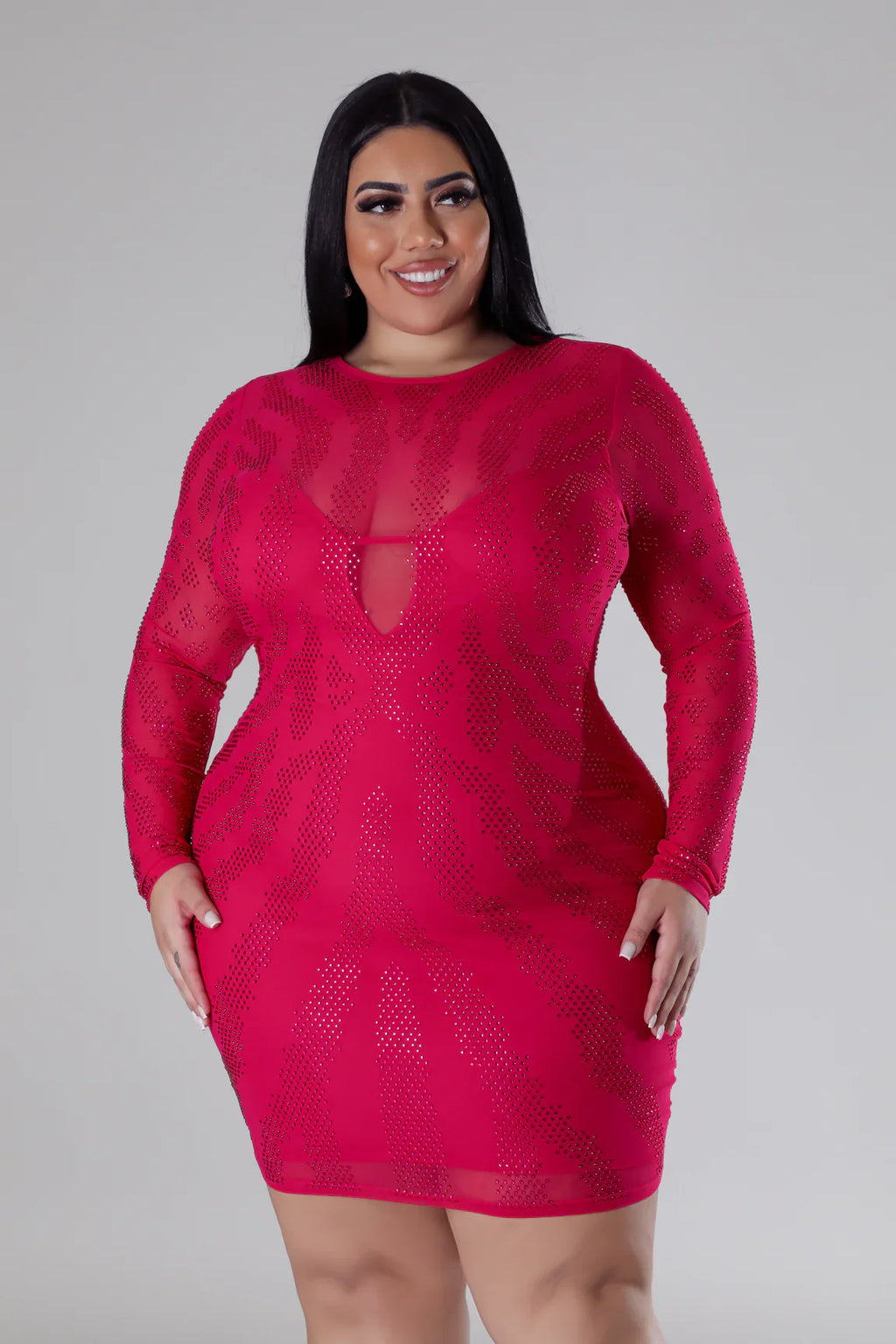 Always Involved Dress - Plus Size Fasheabe