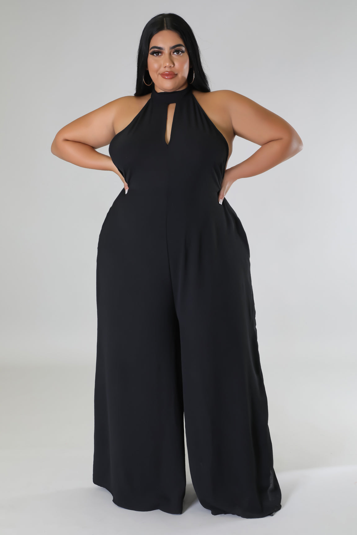 The Maci Babe Jumpsuit - Plus Size Fasheabe