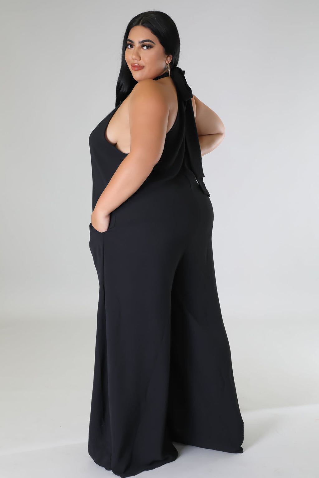 The Maci Babe Jumpsuit - Plus Size Fasheabe