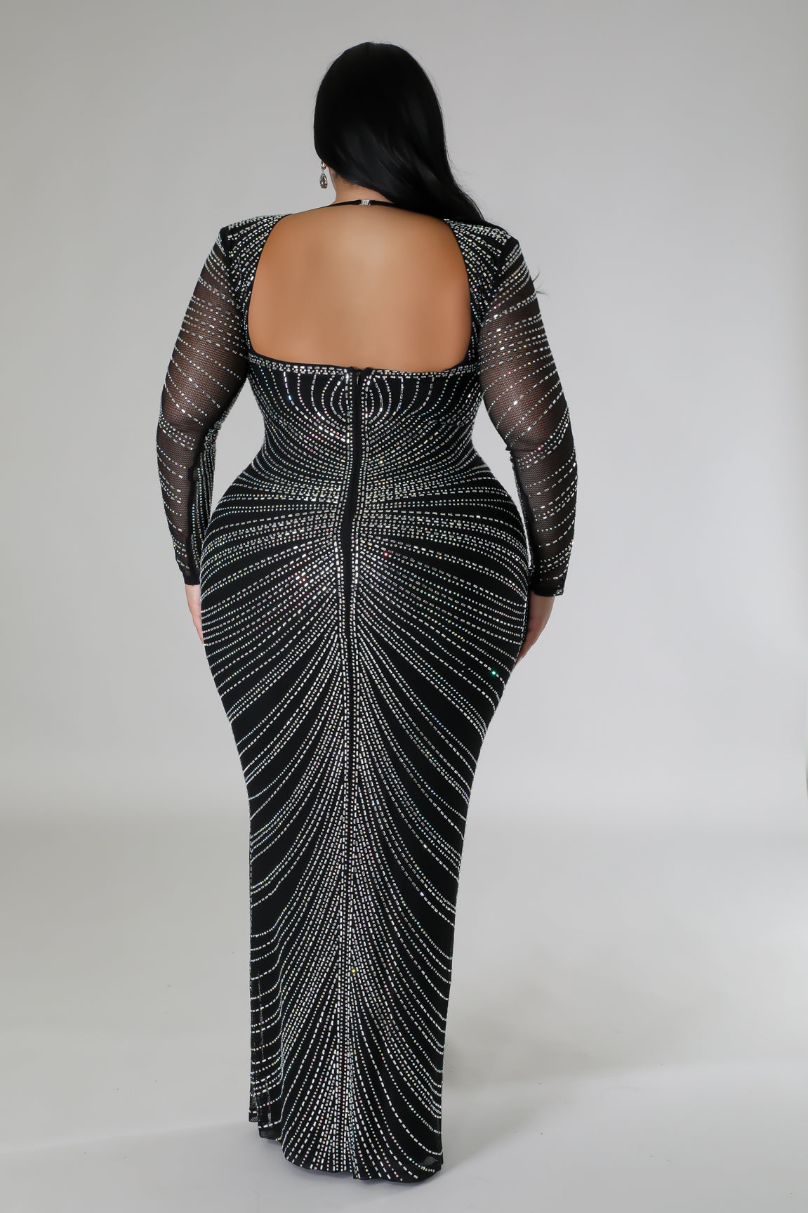 Center Of Envy Plus Size Dress Fasheabe