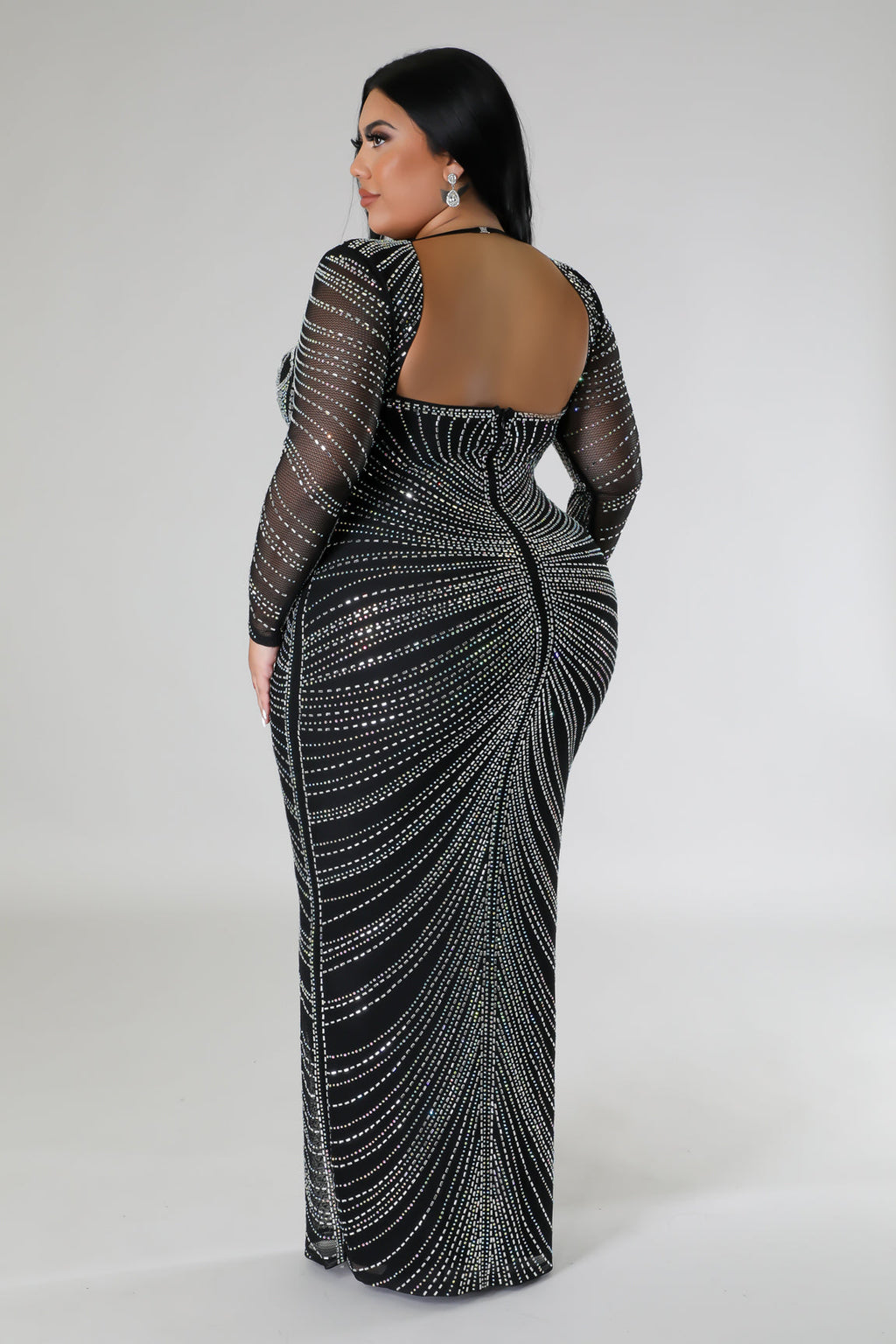 Center Of Envy Plus Size Dress Fasheabe