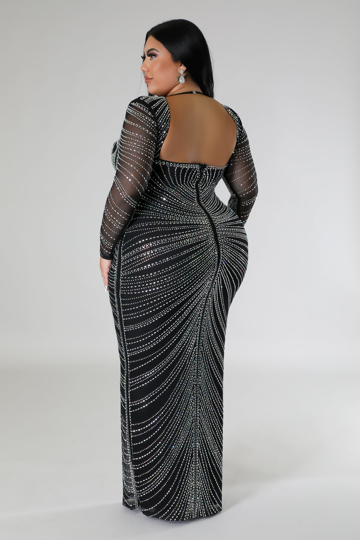 Center Of Envy Plus Size Dress Fasheabe