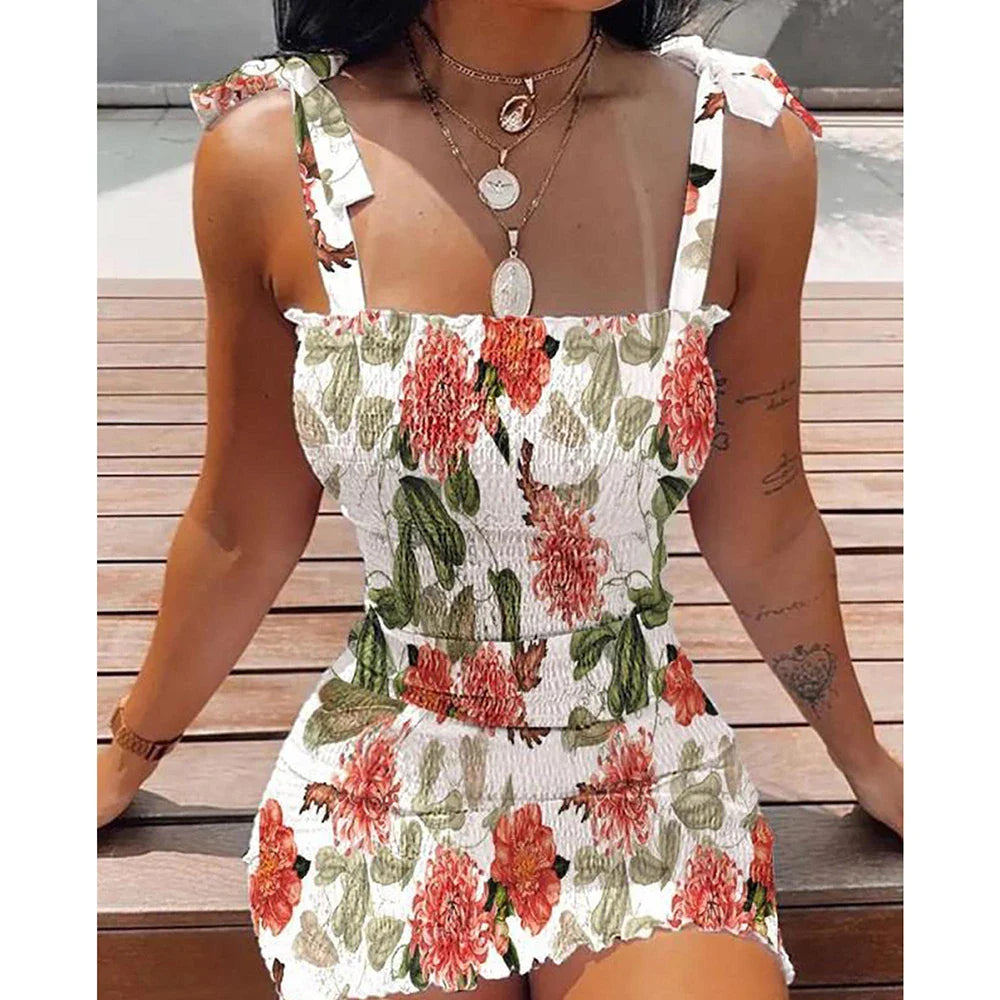 Floral Tight Camisole Dress For Women nowadaysfashion