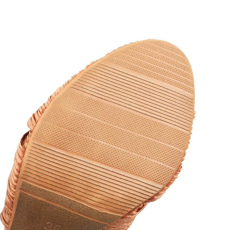 Single-Strap Buckle Fish Mouth Heels SHOMICOBOUTIQUE