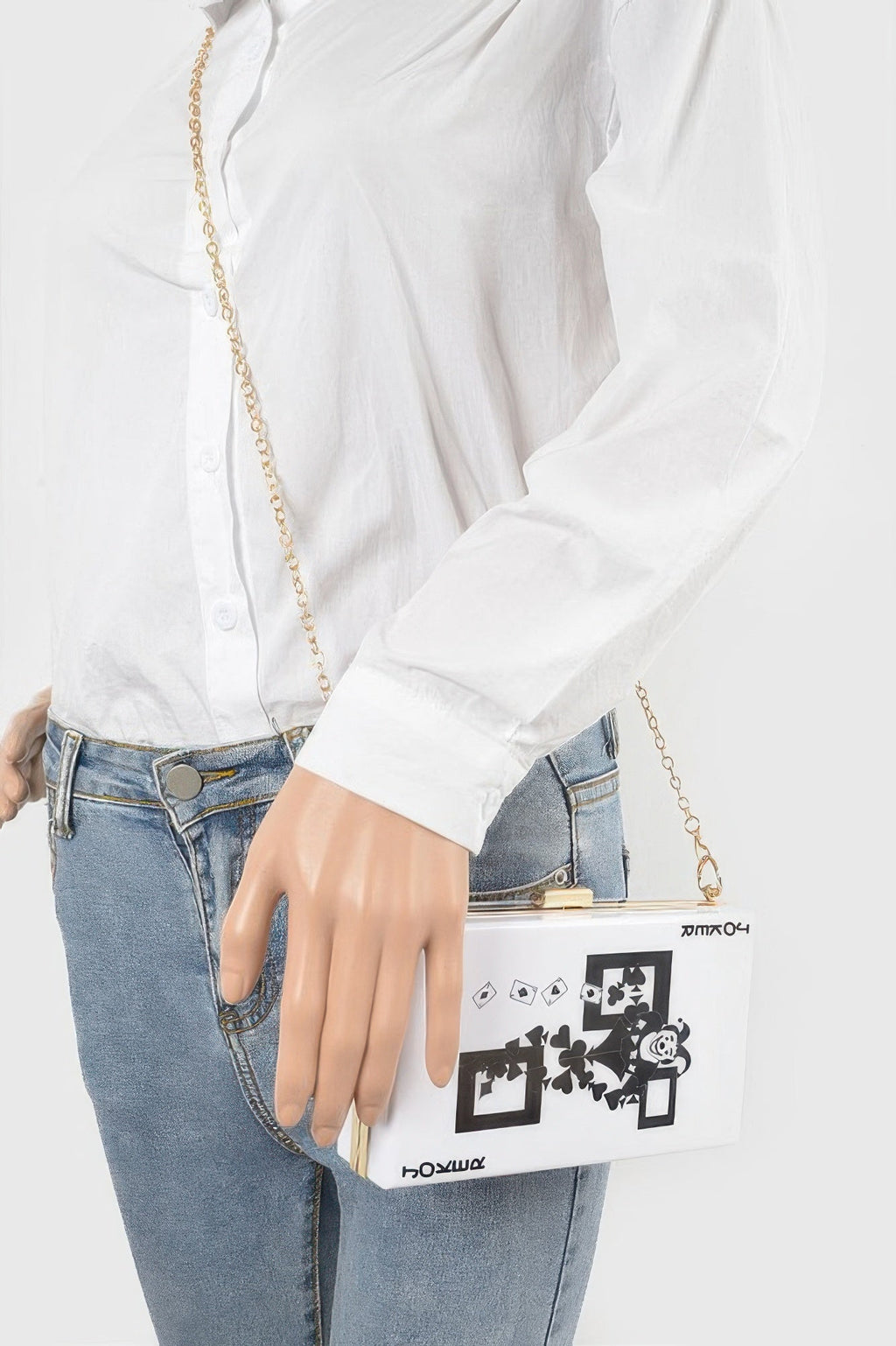 Joker Acrylic Crossbody Bag OyeraCharisma
