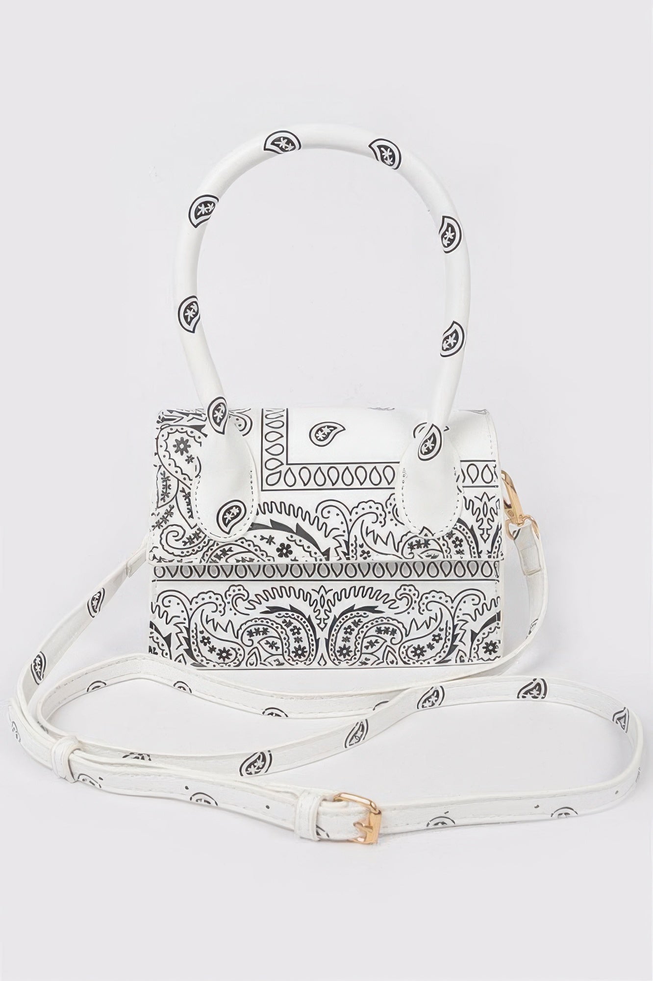 Bandana Single Handle Flap Crossbody Bag OyeraCharisma