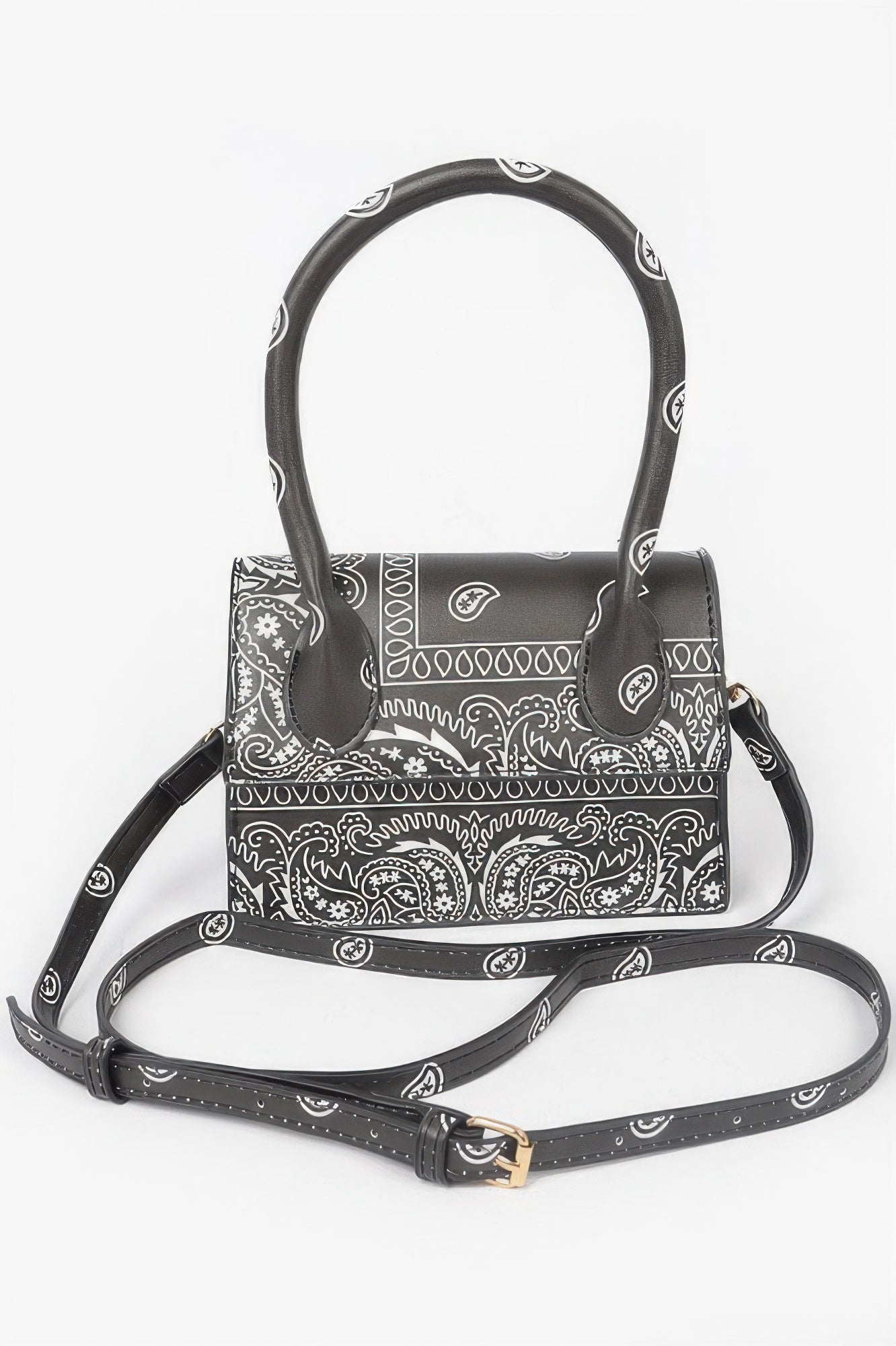 Bandana Single Handle Flap Crossbody Bag OyeraCharisma
