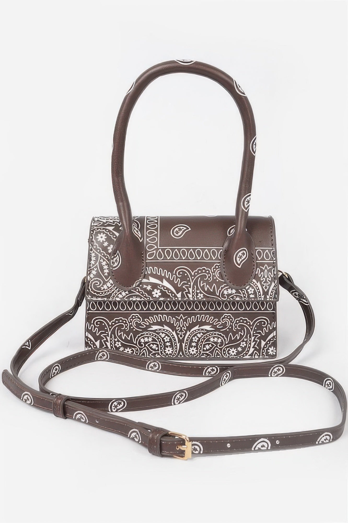 Bandana Single Handle Flap Crossbody Bag OyeraCharisma