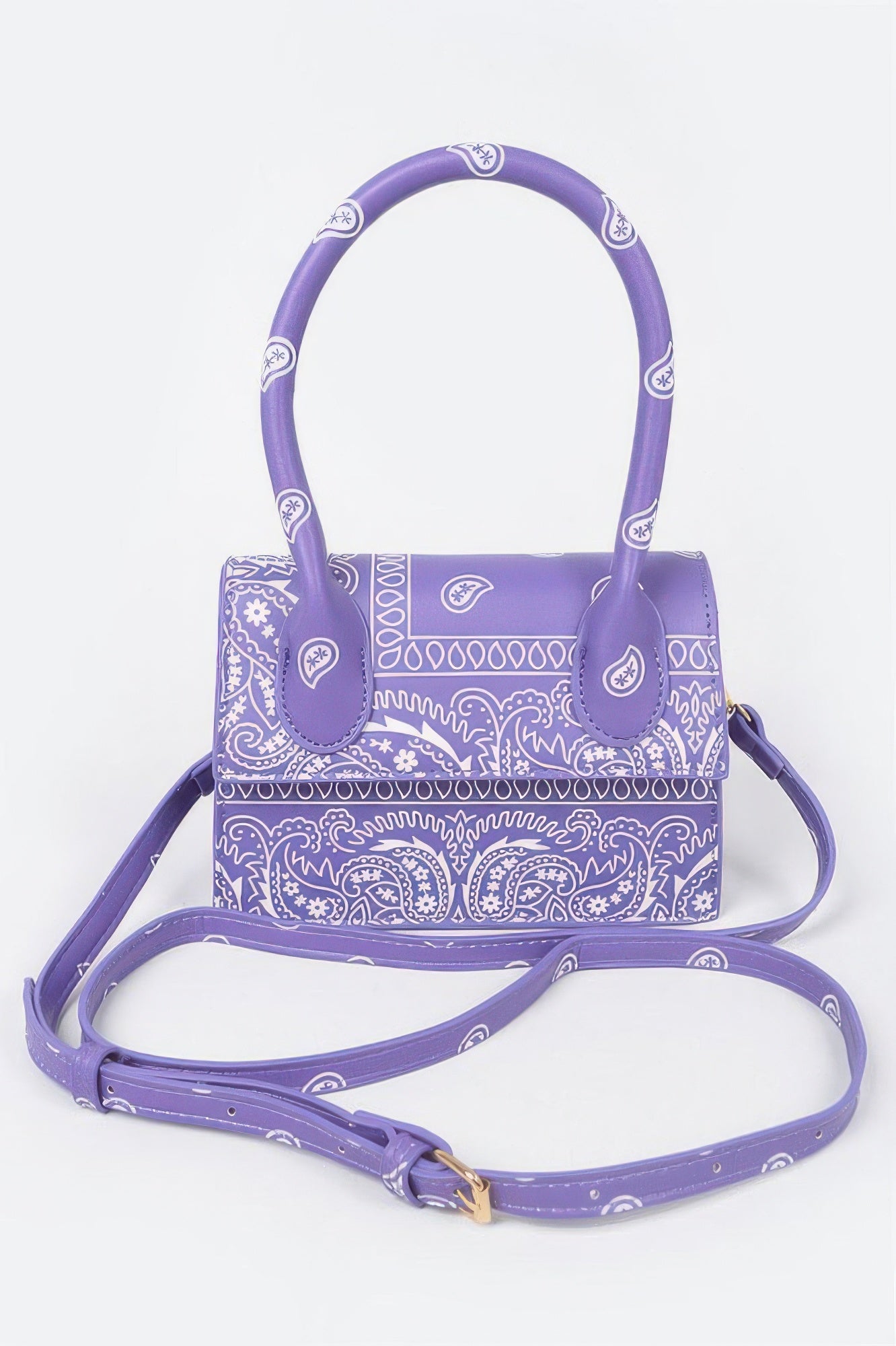 Bandana Single Handle Flap Crossbody Bag OyeraCharisma