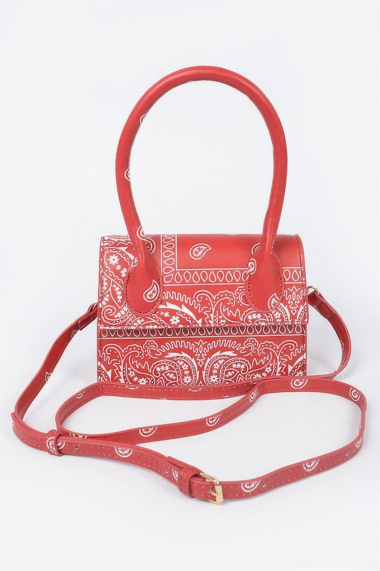 Bandana Single Handle Flap Crossbody Bag OyeraCharisma