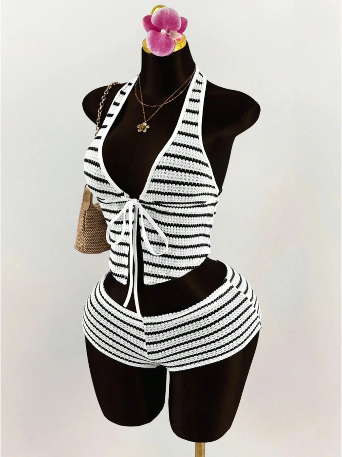 Chic Color Block Summer Set aliexpress
