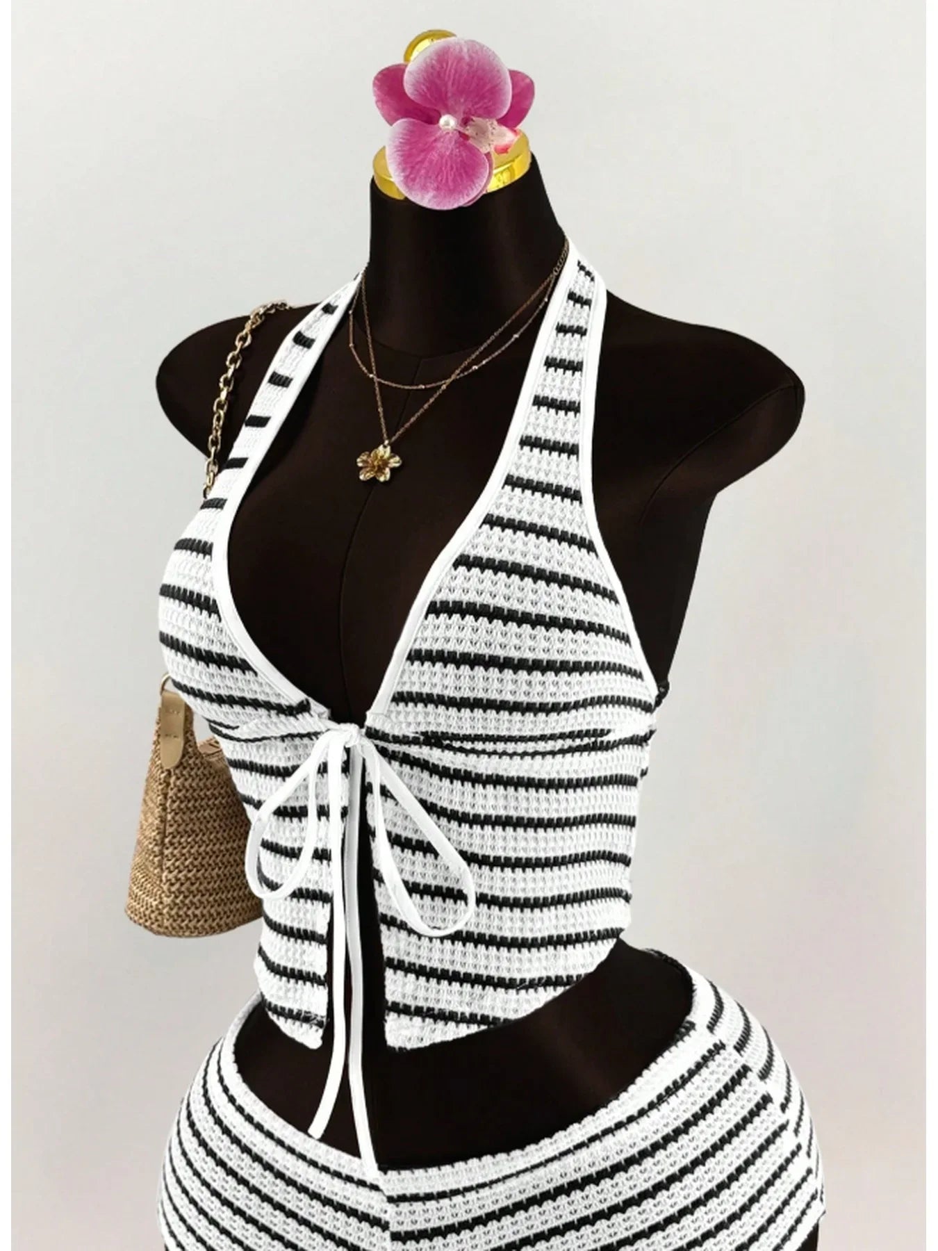 Chic Color Block Summer Set aliexpress
