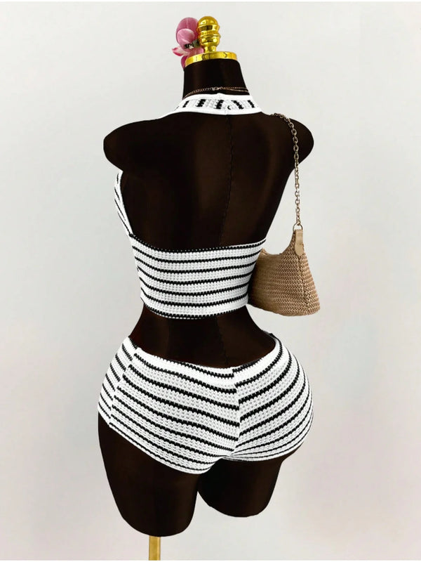 Chic Color Block Summer Set