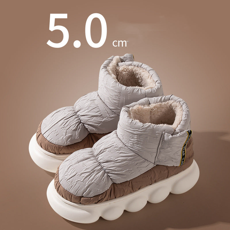 Women's Warm Down Ankle Boots | Breathable EVA Sole Winter Home Shoes Sarah Express