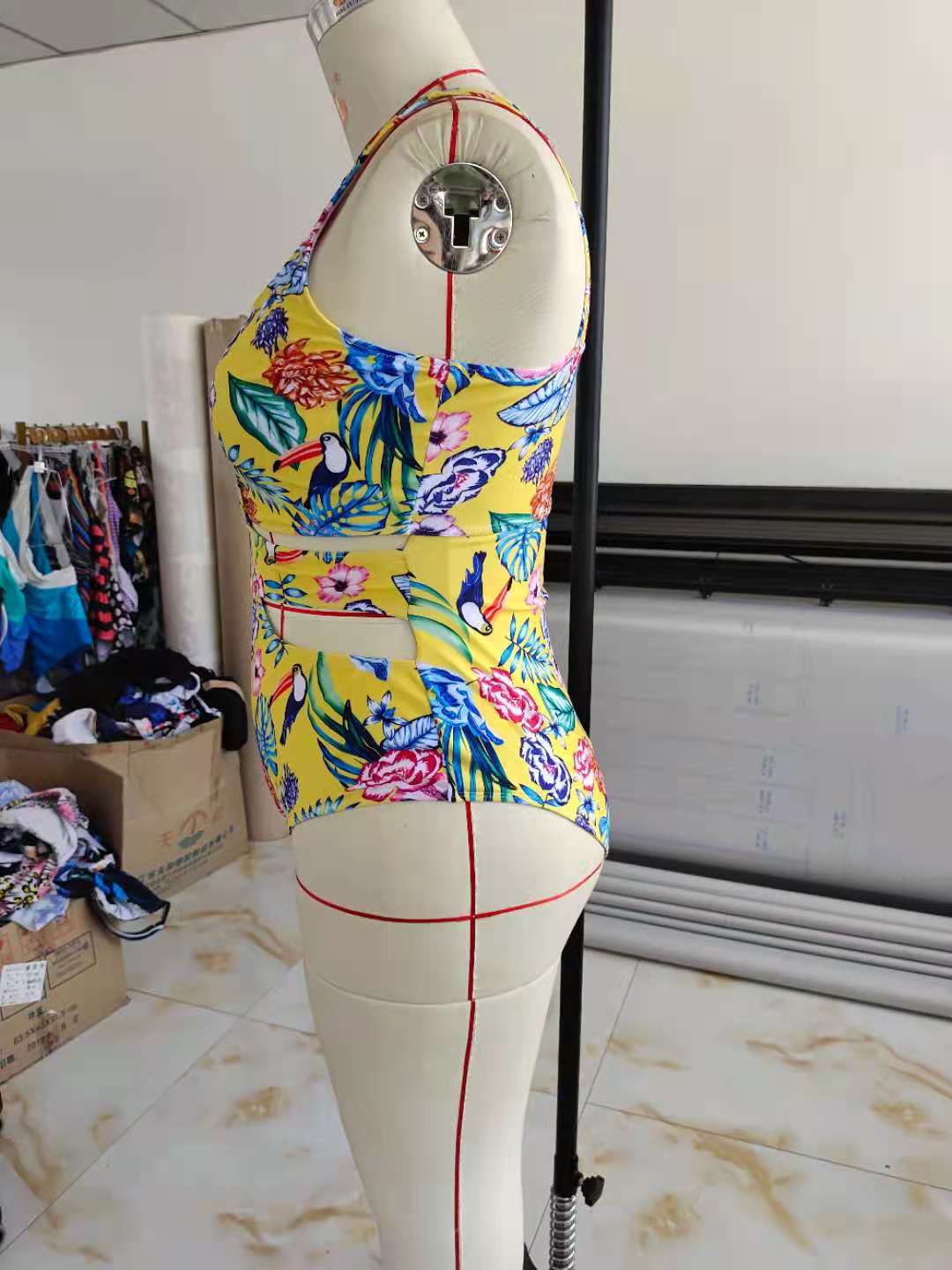 Ethnic Print Plus Size Swimsuit Bikini FLIPSTYLEZLLC
