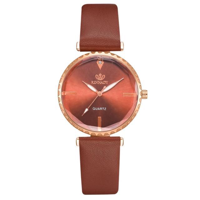 Elegant Style Fashion Womens Watch Luxury Leather Band Analog Quartz Wrist Watch Women Dress Leather Band Thin Minimalist Casual Simple Dress Analog Quartz Wristwatch Stevvex