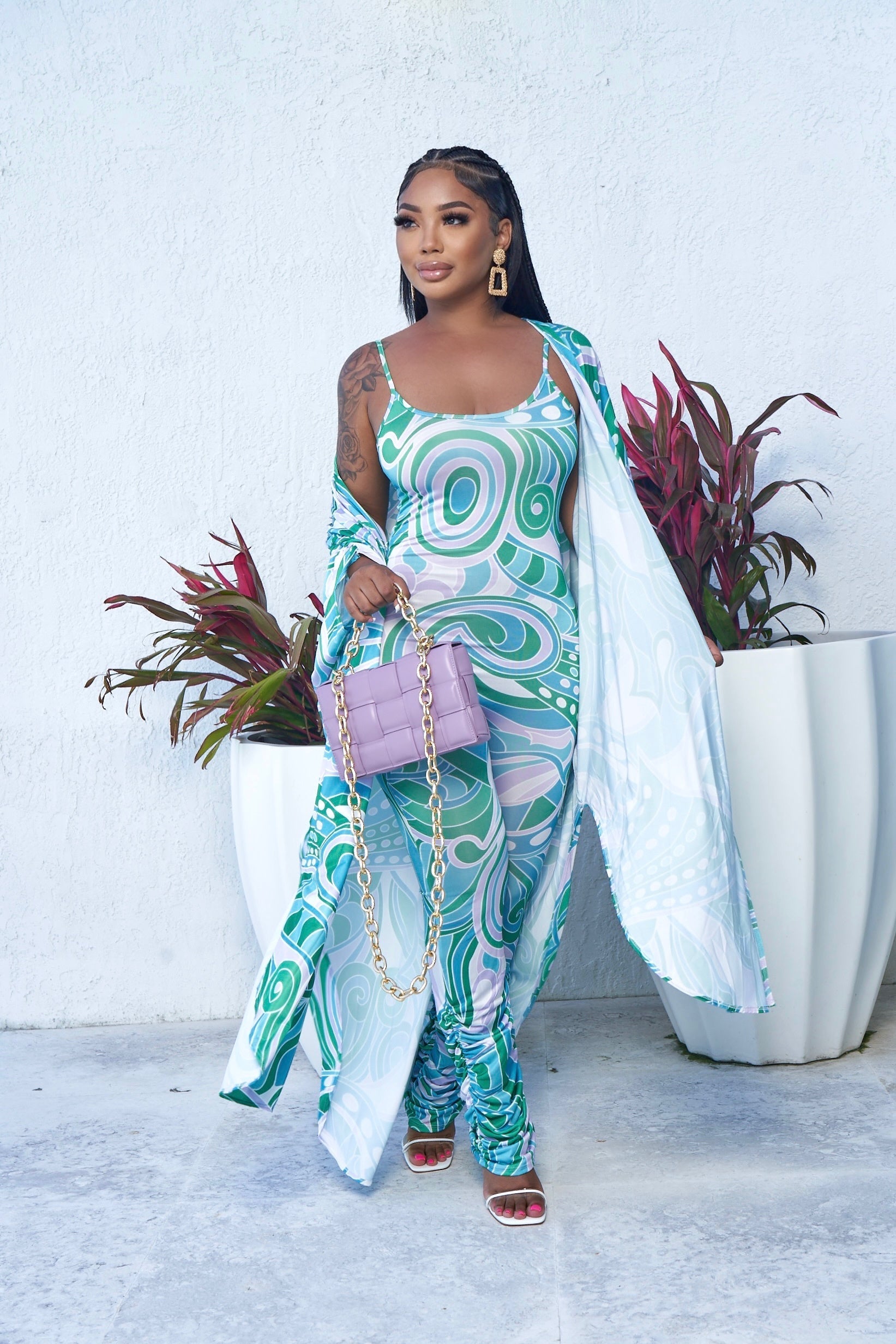 The Boujie Jumpsuit Set Fasheabe