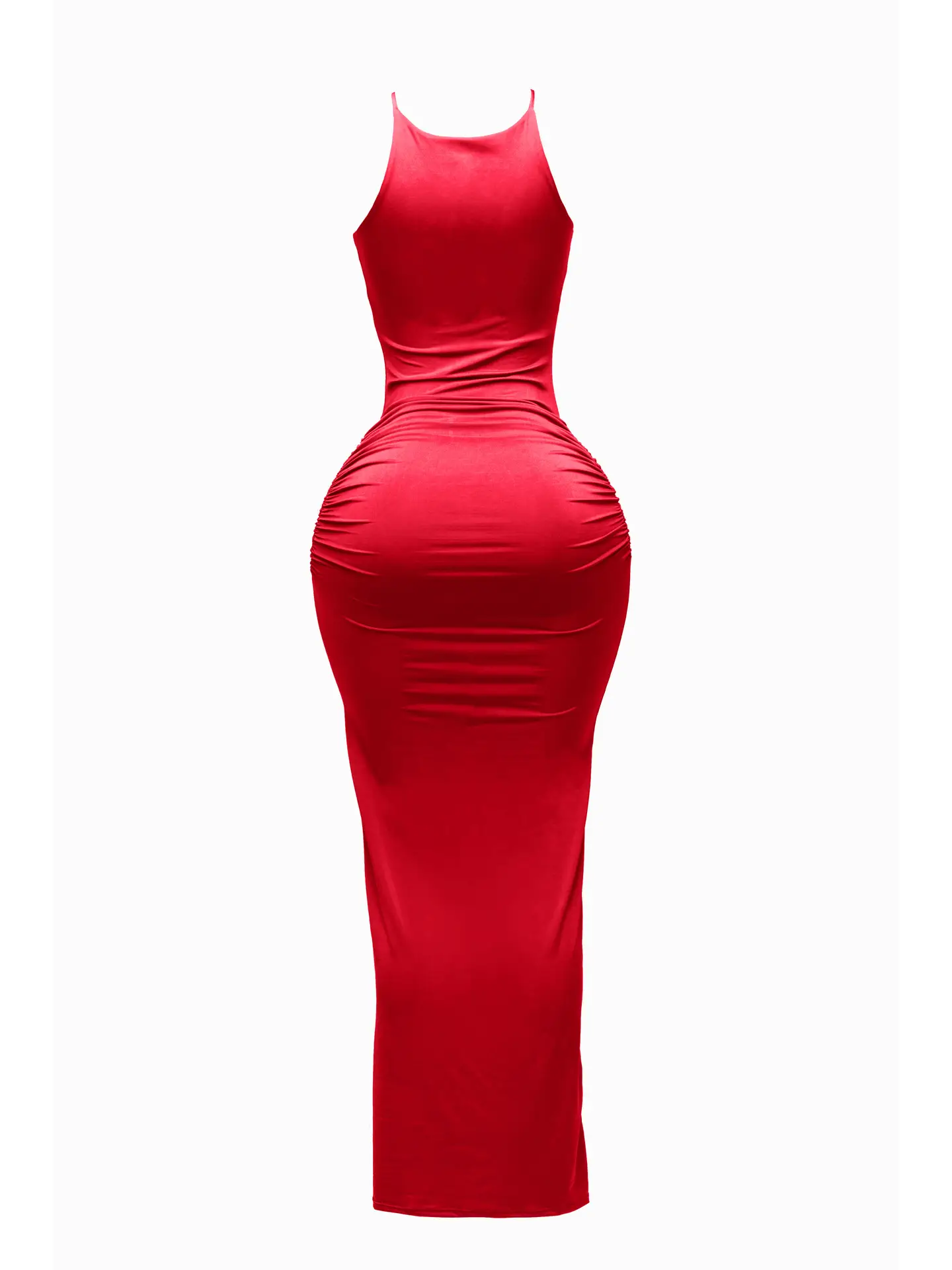 Ruched Maxi Dress The House of Stylez