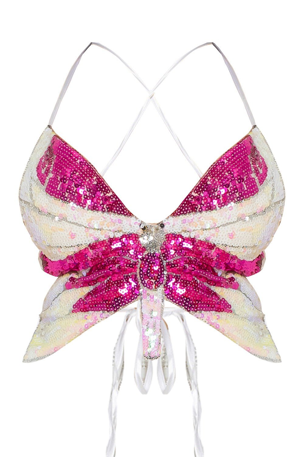 Main Character Butterfly Sequin Top – Sparkly Going Out & Festival Top for Women Blaire Shops