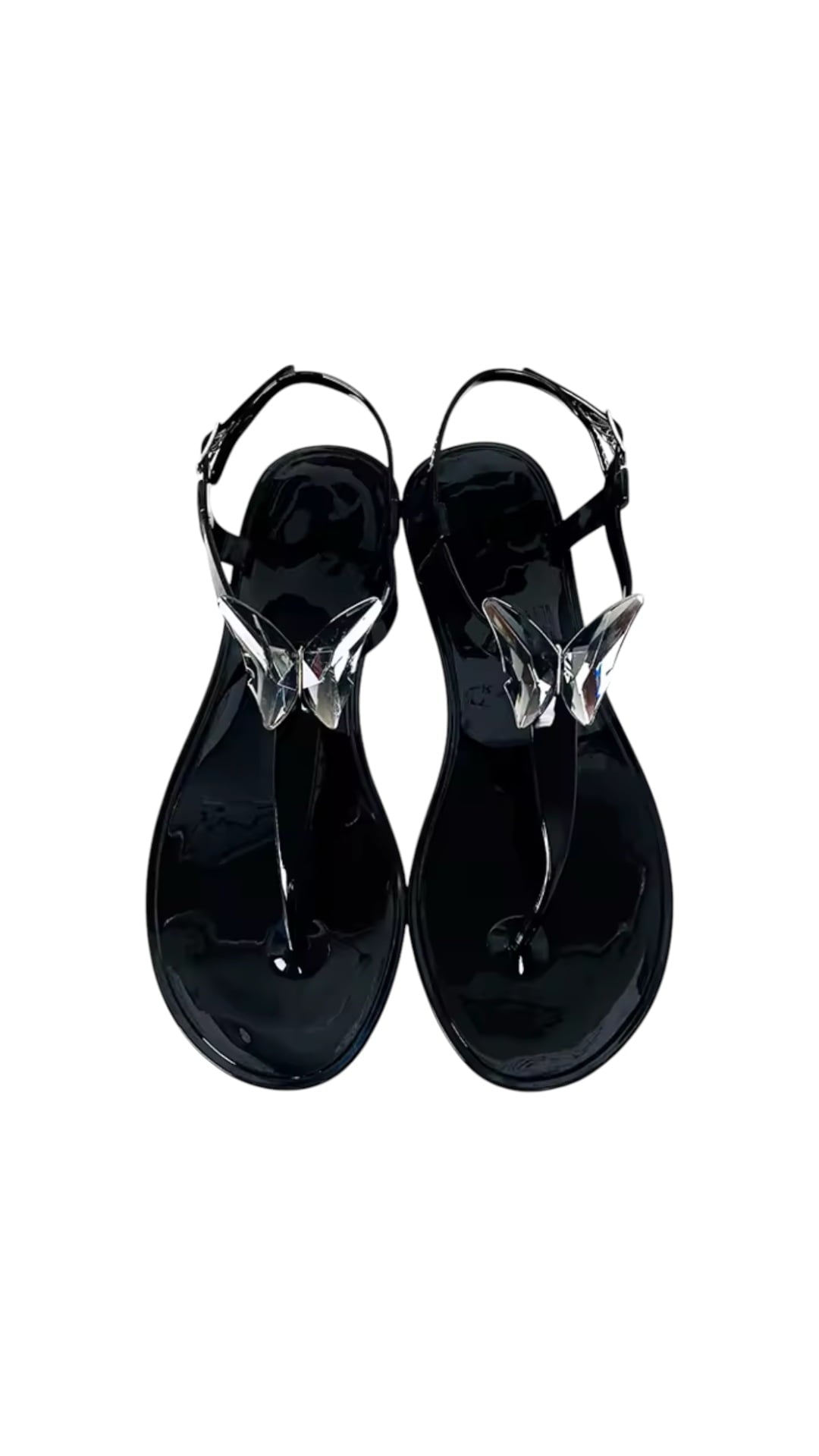 ALIANA White Gel Beach Sandals NIKOZA