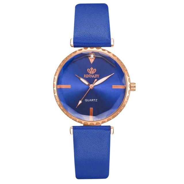 Elegant Style Fashion Womens Watch Luxury Leather Band Analog Quartz Wrist Watch Women Dress Leather Band Thin Minimalist Casual Simple Dress Analog Quartz Wristwatch Stevvex