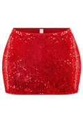 Radiance Sequin Couture Mini Skirt Blaire Shops