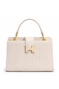 The Icon Woven Top Handle Bag – Statement Mini Handbag for Going Out & Trendy Outfits Blaire Shops