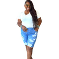 Women's Plus Size Frayed Light Wash Bermuda Shorts Fabulously Dressed Boutique